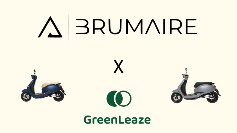 Green Leaze et Brumaire : le scooter électrique haut de gamme accessible